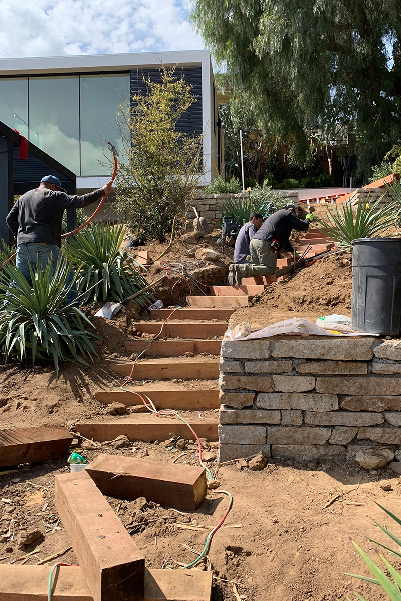Otherwind California - Elysian Heights - Garden Construction