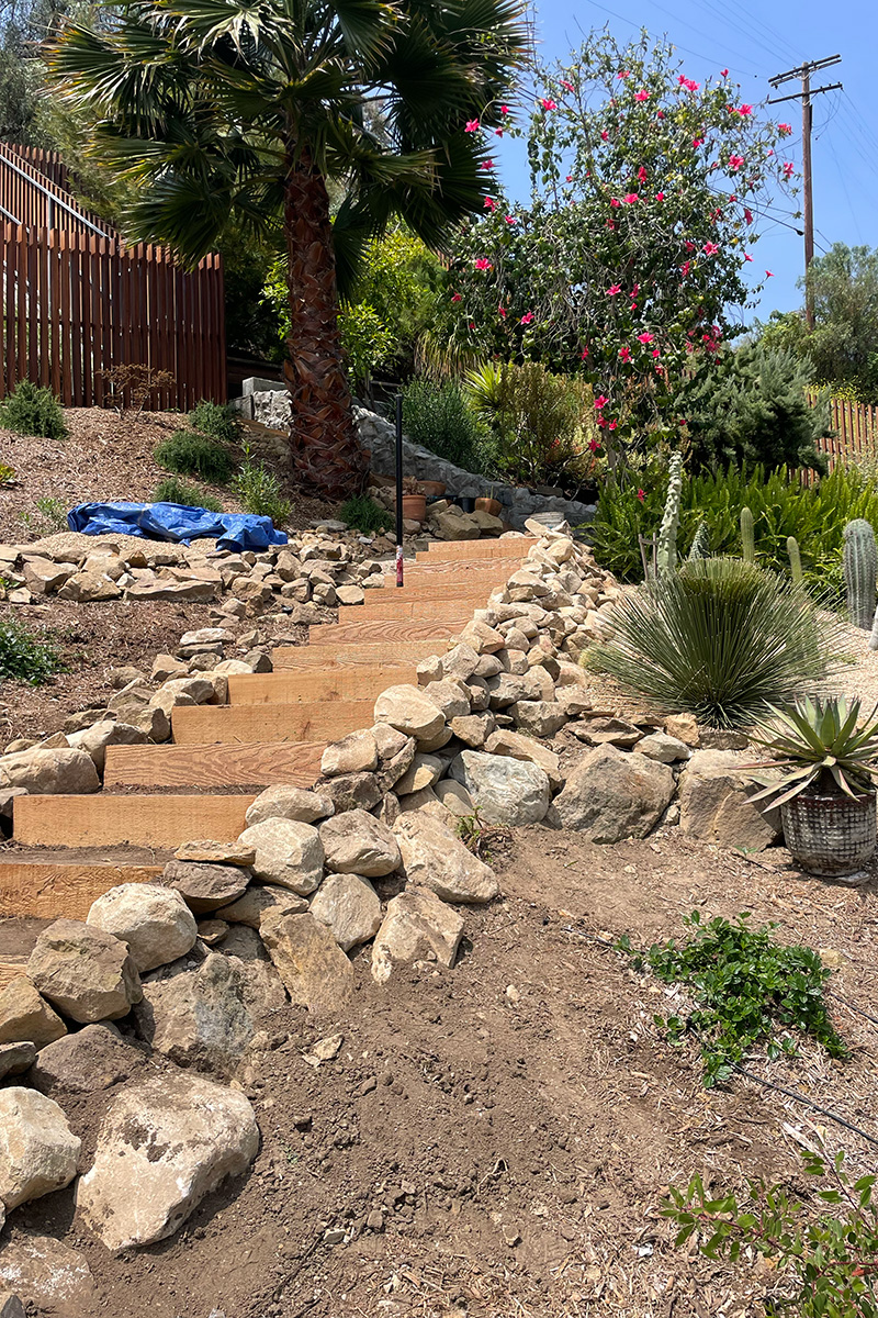 Otherwind California - Ave 37 - Garden Stairs
