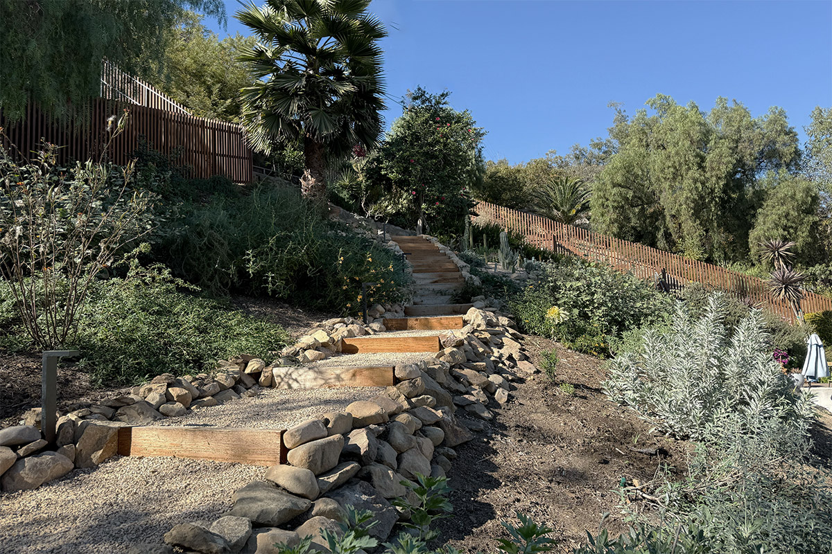 Otherwind California - Ave 37 - Garden Stairs